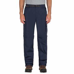 BC Clothing Men’s Convertible Pant Color : blue